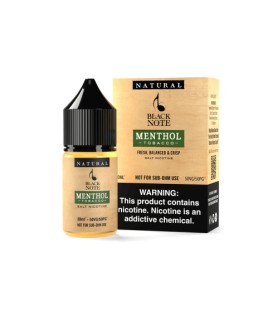 Black Note - Menthol Tobacco 30ml Salt