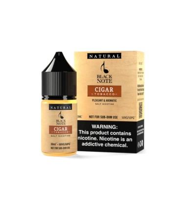 Black Note - Cigar Tobacco 30ml Salt