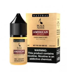 Black Note - American Blend 30ml Salt